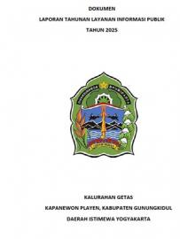 DOKUMEN LAPORAN TAHUNAN LAYANAN INFORMASI PUBLIK TAHUN 2025